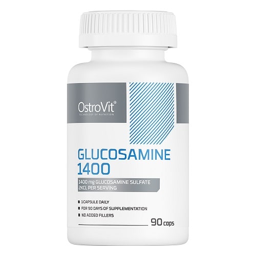 OstroVit Glucosamine 1400 - 90 Caps - Bone & Joint Support