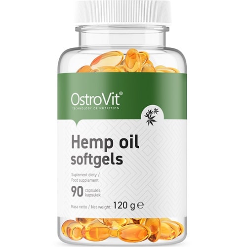 OSTROVIT HEMP OIL - 90 softgels Healthy Fats