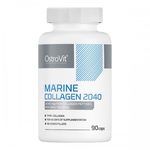 OstroVit Marine Collagen 2040 - 90 Caps - Collagen