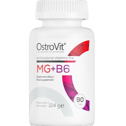 OSTROVIT MG + B6 - 90 tabs Vitamins & Minerals