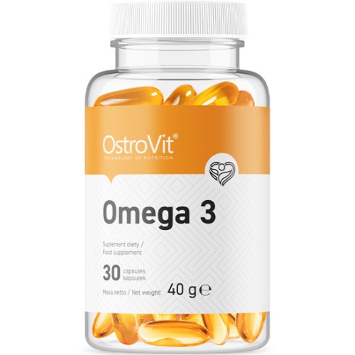 OstroVit Omega 3 - 30 Caps - Healthy Fats