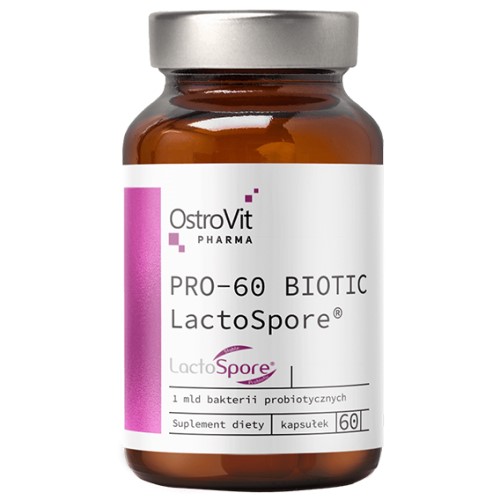 OstroVit Pro-60 Biotic Lactospore - 60 Caps