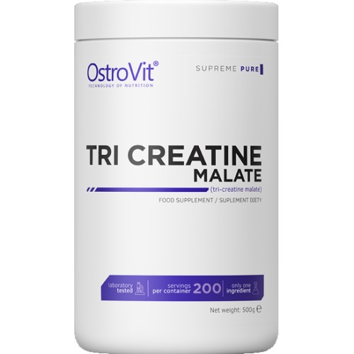 OstroVit Tri Creatine Malate - 500 g Unflavoured