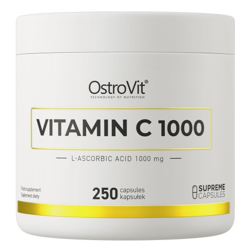 OstroVit Vitamin C 1000mg - 250 Caps - Vitamin C