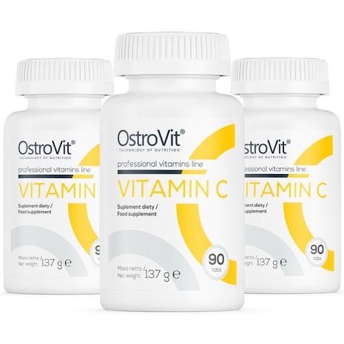 OstroVit Vitamin C - 90 Tabs 3-pack - Vitamin C