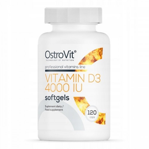 OstroVit Vitamin D3 4000IU - 120 Softgels