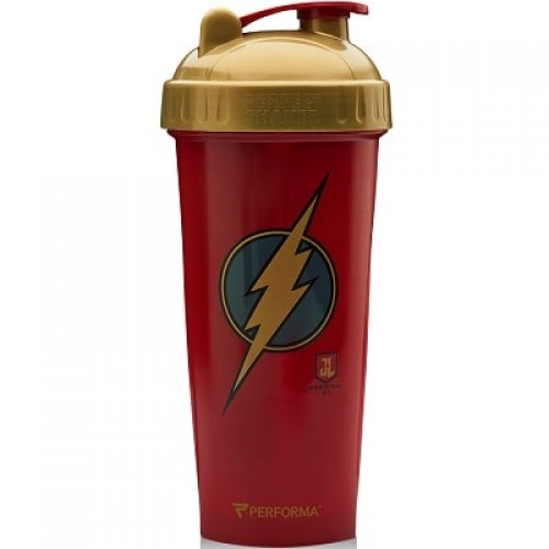 PerfectShaker Justice League Movie Series The Flash Shaker Cup - 800 ml Dark Red