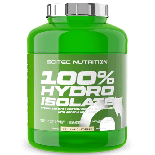 Scitec Nutrition 100% Hydro Isolate - 2000 g - Whey Isolate & Hydrolysate