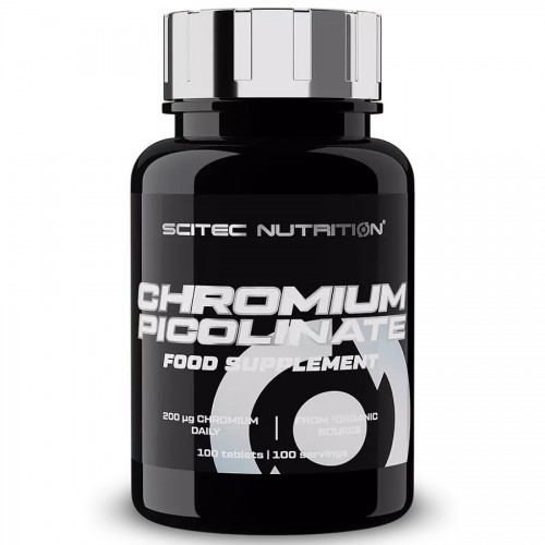 Scitec Nutrition Chromium Picolinate 200mcg - 100 Tabs - Weight Loss Support