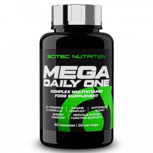 Scitec Nutrition Mega Daily One Plus - 60 Caps - Vitamins & Minerals
