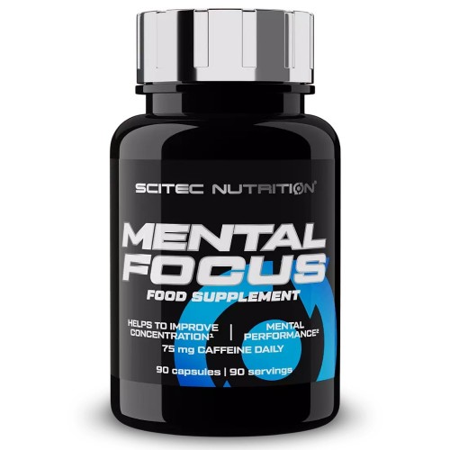 Scitec Nutrition Mental Focus - 90 Caps *BEST BEFORE 07/2023*