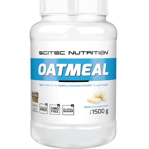 SCITEC NUTRITION OATMEAL - 1500 g white chocolate *BEST BEFORE 09/2022*