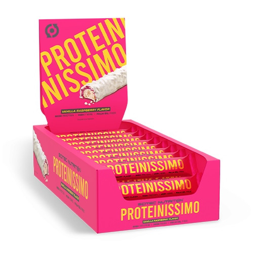 Scitec Nutrition Proteinissimo Bar - 50 g (Pack of 12)  - Protein Bars