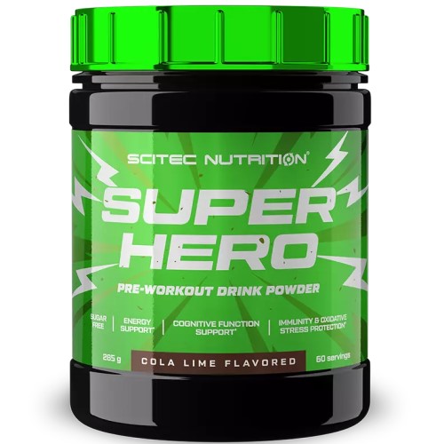 Scitec Nutrition SuperHero - 30 Servings - Pre Workout - Stimulants