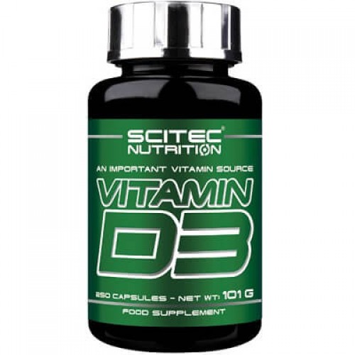 Scitec Nutrition Vitamin D3 - 250 Caps *Best Before 03/2023* - Vitamin D