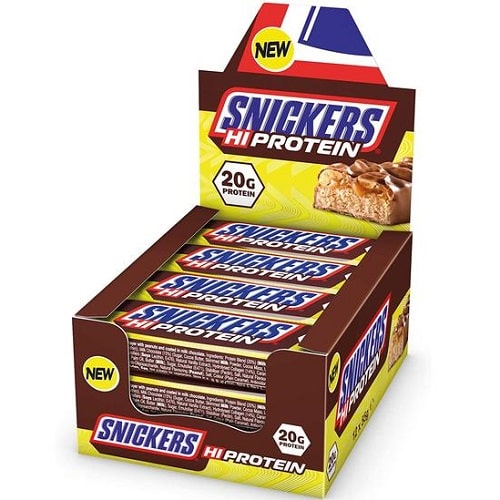 SNICKERS HI-PROTEIN BAR - 55 g  (box of 12) Protein Bars