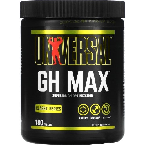 Universal Nutrition GH Max - 180 Caps - Hormone Support