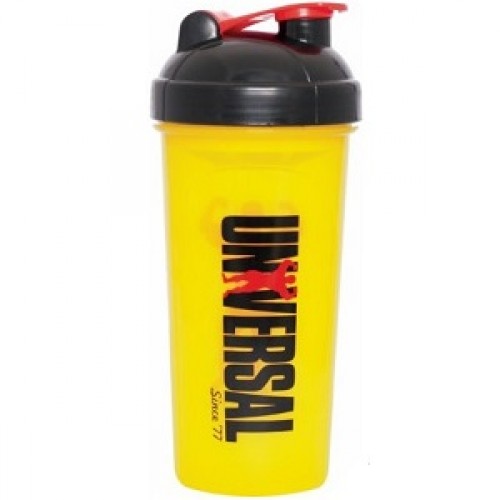 Universal Nutrition Shaker - 700 ml Yellow - Accessories & Clothing