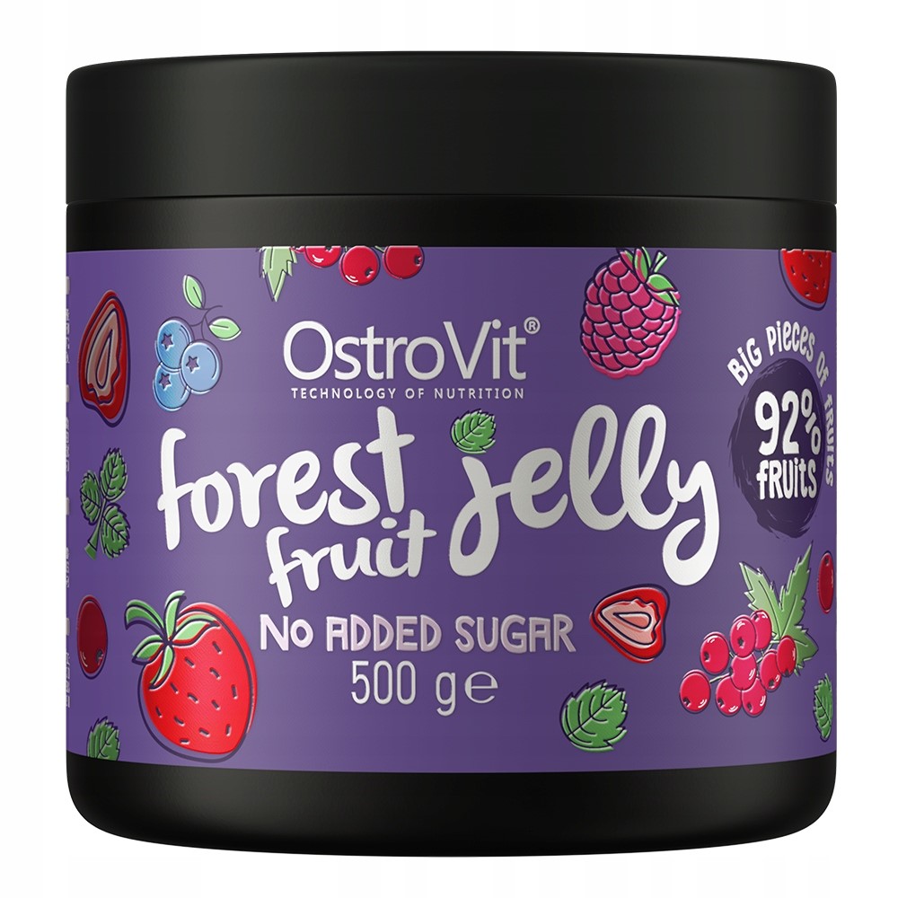 OstroVit Forest Fruit Jelly - 500g - No Added Sugar