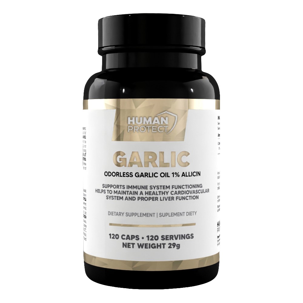 Human Protect Garlic Odorless - 120 caps Human Protect Garlic Odorless - 120 caps
