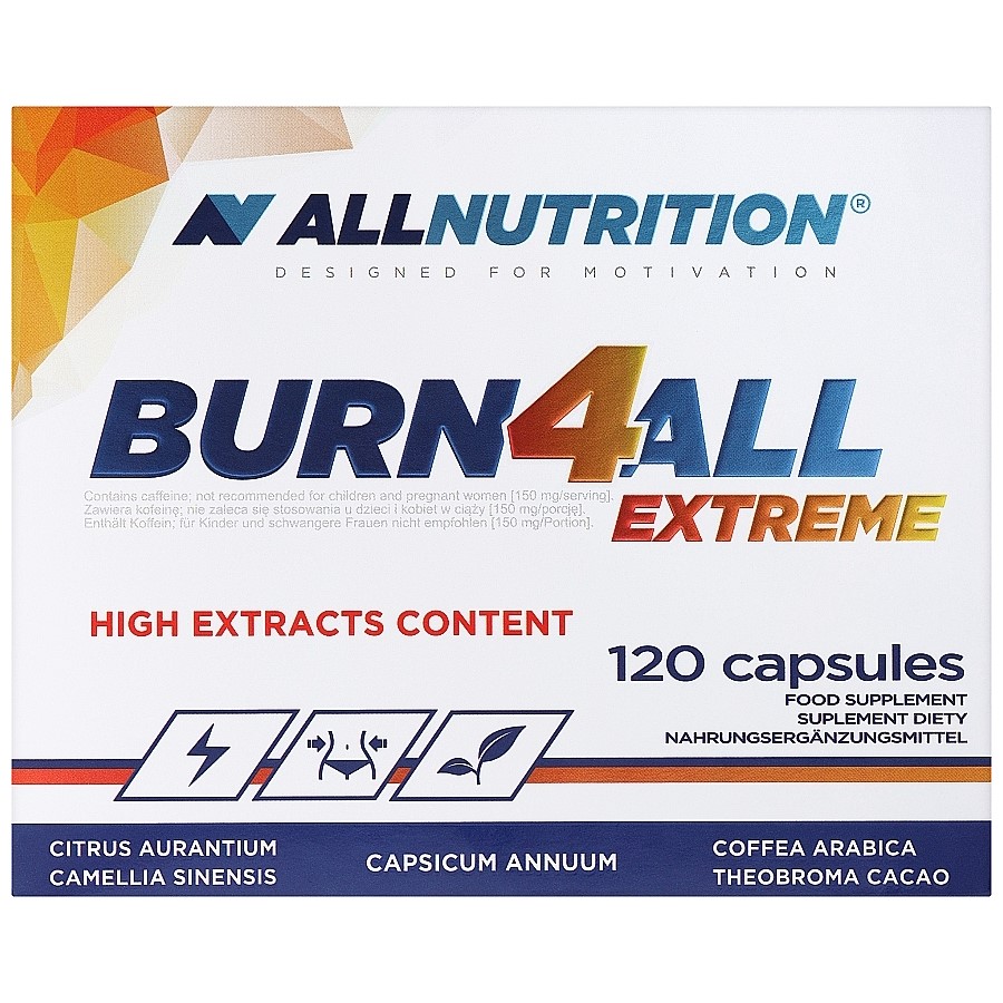 Allnutrition Burn4All Extreme - 120 Caps