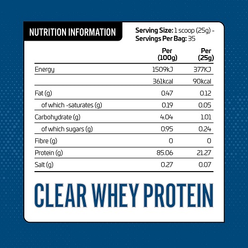 Applied Nutrition Clear Whey Protein - 875g Applied Nutrition Clear Whey Protein - 875g
