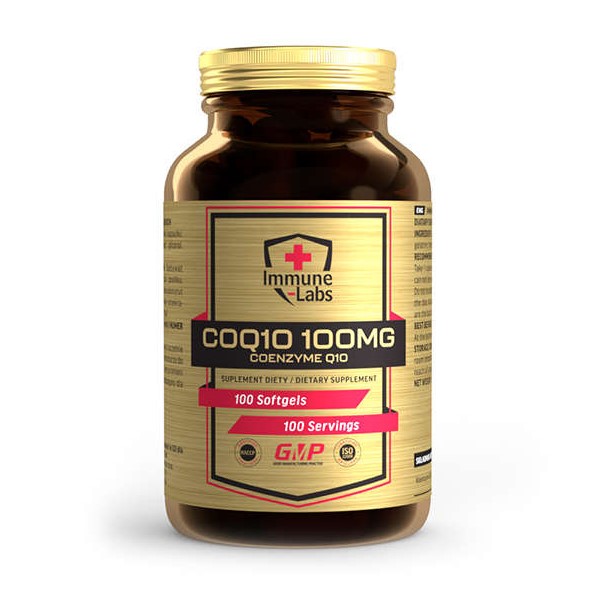 Immune Labs CoQ10 100mg - 100 Softgels