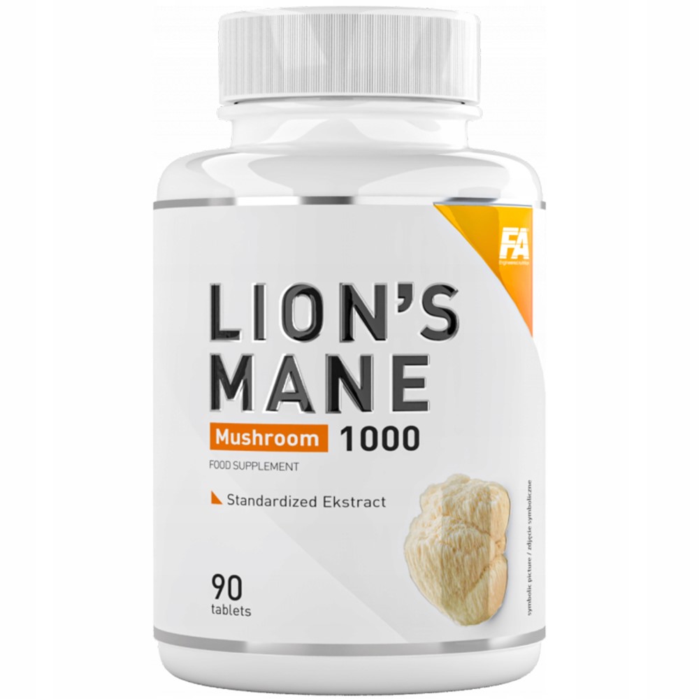 FA Nutrition Wellness Line Lion's Mane Mushroom 1000 - 90 Tabs