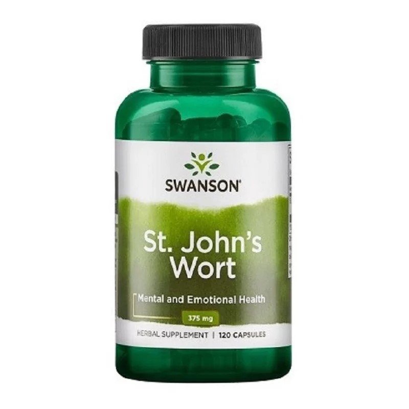 Swanson St. John's Wort 375mg - 120 caps Swanson St. John's Wort 375mg - 120 caps