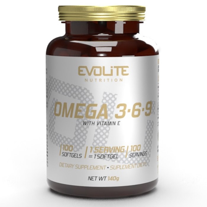 Evolite Omega 3-6-9 - 100 Softgels