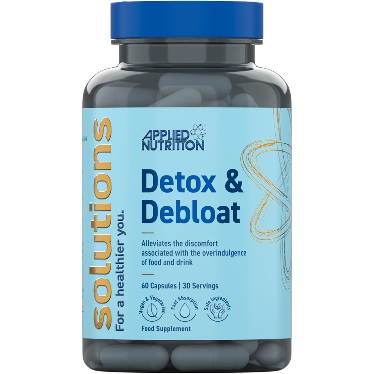 Applied Nutrition Solutions Detox & Debloat - 60 Caps