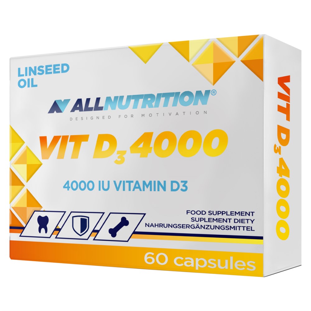 Allnutrition Vit D3 4000 - 60 Caps Allnutrition Vit D3 4000 - 60 Caps