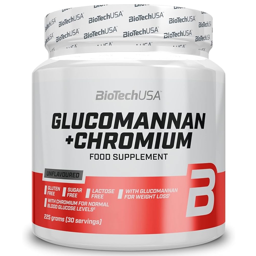 Biotech Usa Glucomannan + Chromium - 225g Biotech Usa Glucomannan + Chromium - 225g