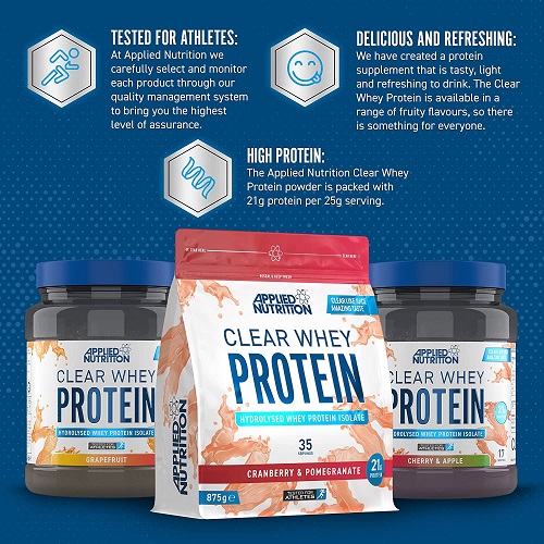 Applied Nutrition Clear Whey Protein - 875g Applied Nutrition Clear Whey Protein - 875g