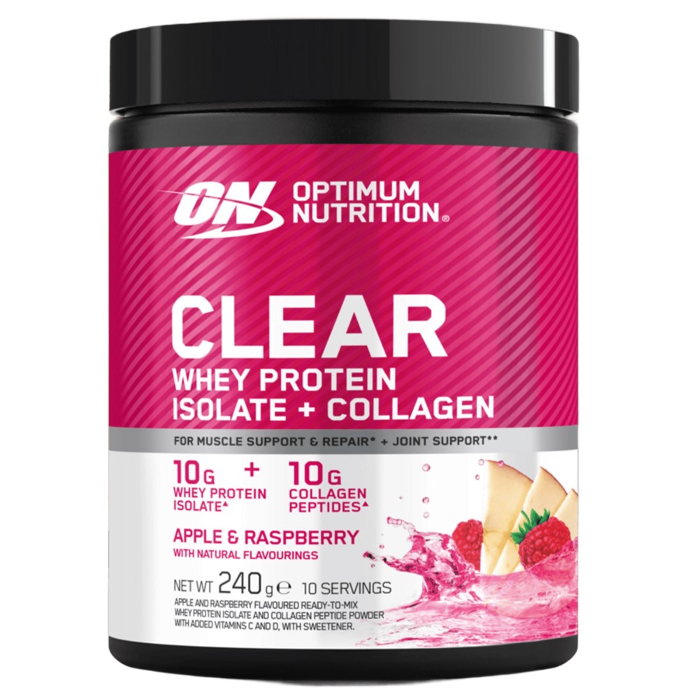 Optimum Nutrition Clear Whey Protein Isolate + Collagen - 240g