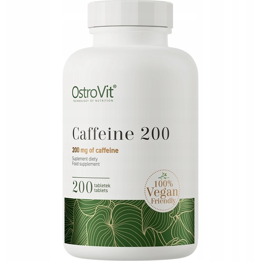 OstroVit Caffeine 200 - 200 Tabs