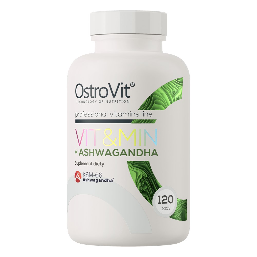 OstroVit VIT&MIN + Ashwagandha - 120 tabs
