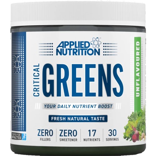Applied Nutrition Critical Greens - 150g Unflavoured Applied Nutrition Critical Greens - 150g Unflavoured