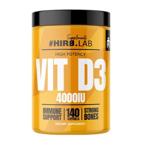 Hiro Lab Vitamin D3 4000IU - 140 softgels Hiro Lab Vitamin D3 4000IU - 140 softgels