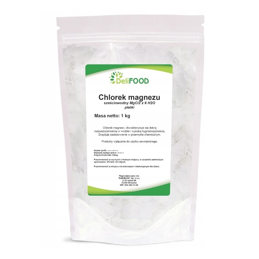 Deli Food Magnesium Chloride Hexahydrate - 1000g