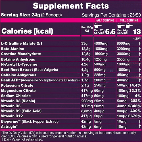 10X Athletic Extreme Stim Pre Workout - 50 Servings 10X Athletic Extreme Stim Pre Workout - 50 Servings