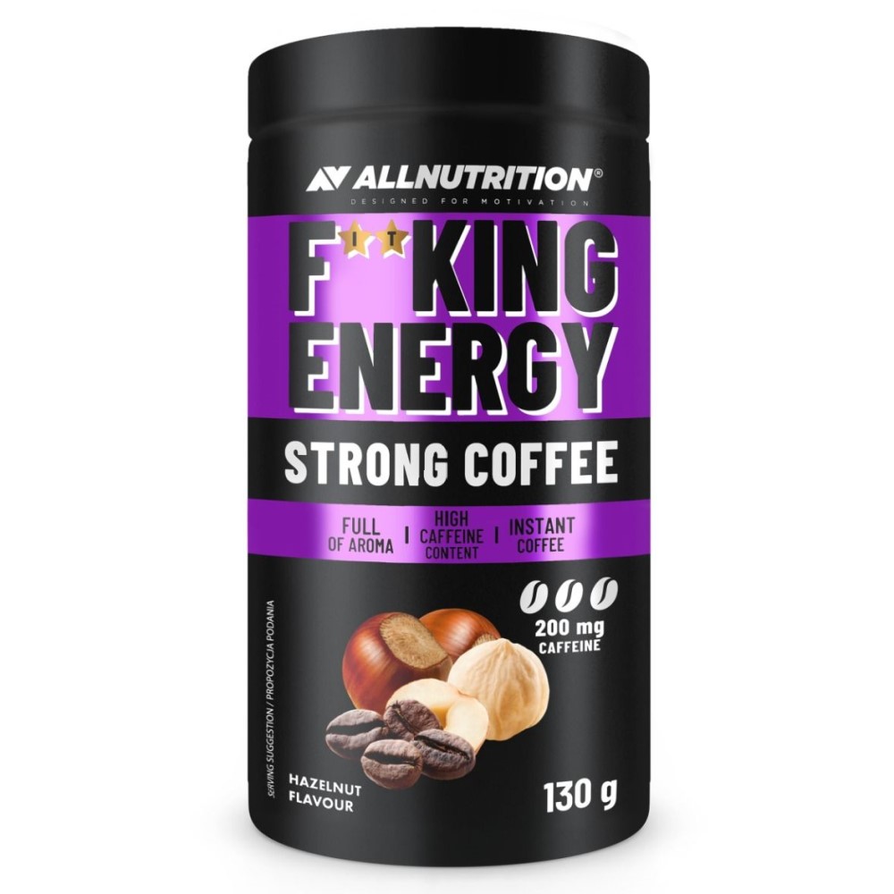 Allnutrition Fitking Energy Strong Coffee - 130g Allnutrition Fitking Energy Strong Coffee - 130g