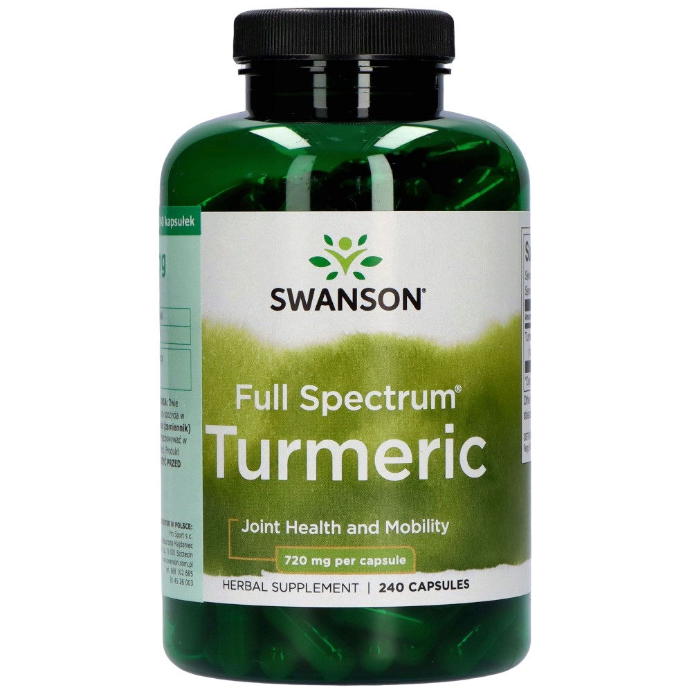 Swanson Full Spectrum Turmeric 720mg - 240 caps Swanson Full Spectrum Turmeric 720mg - 240 caps