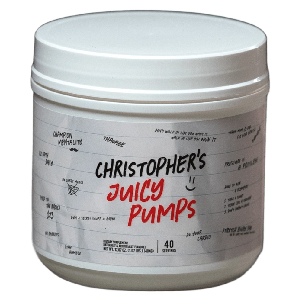 RAW Nutrition Christopher's Juicy Pumps - 40 Servings