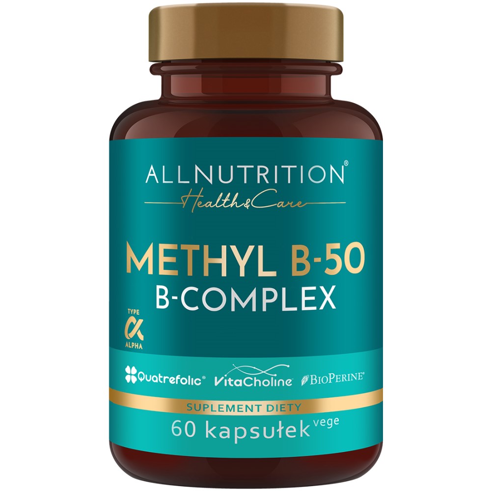 Allnutrition Health & Care Methyl B-50 B-Complex - 60 Caps Allnutrition Health & Care Methyl B-50 B-Complex - 60 Caps