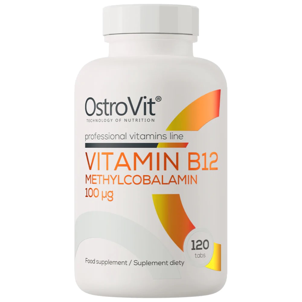 OstroVit Vitamin B12 Methylcobalamin 100µg - 120 Tabs OstroVit Vitamin B12 Methylcobalamin 100µg - 120 Tabs