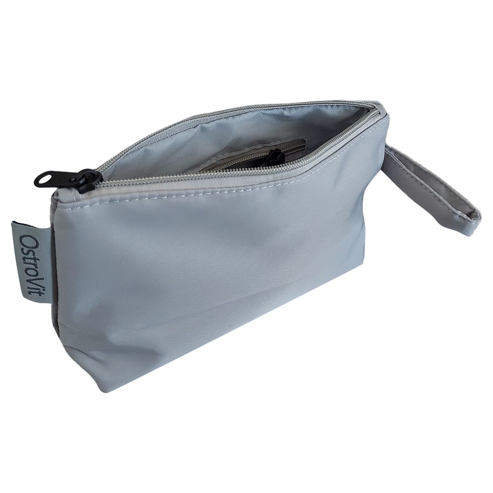OstroVit Waterproof Cosmetic Bag - Grey