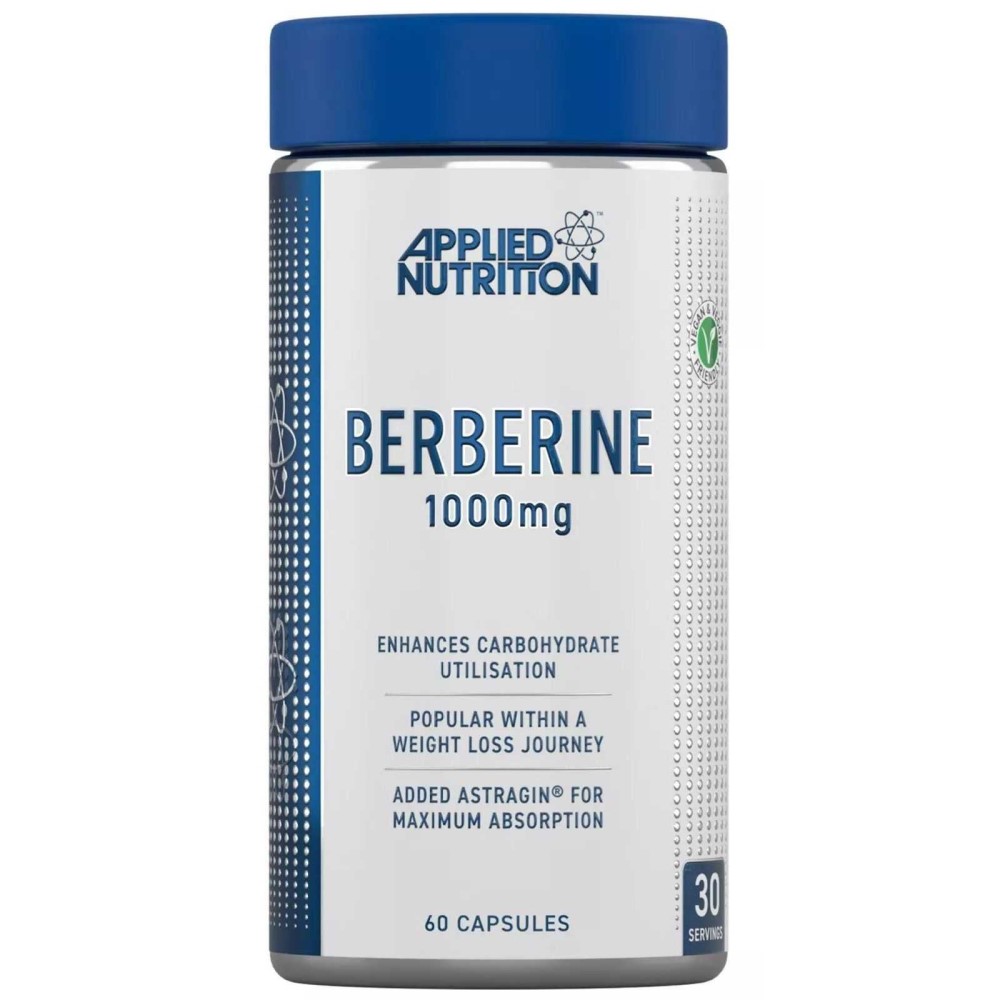Applied Nutrition Berberine 1000mg - 60 Caps Applied Nutrition Berberine 1000mg - 60 Caps