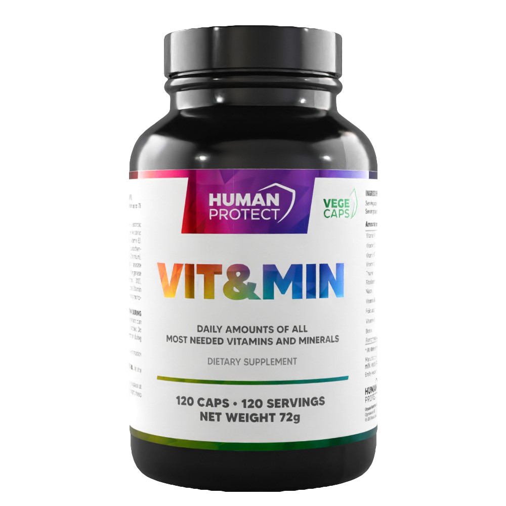 Human Protect Vit&Min - 120 caps Human Protect Vit&Min - 120 caps