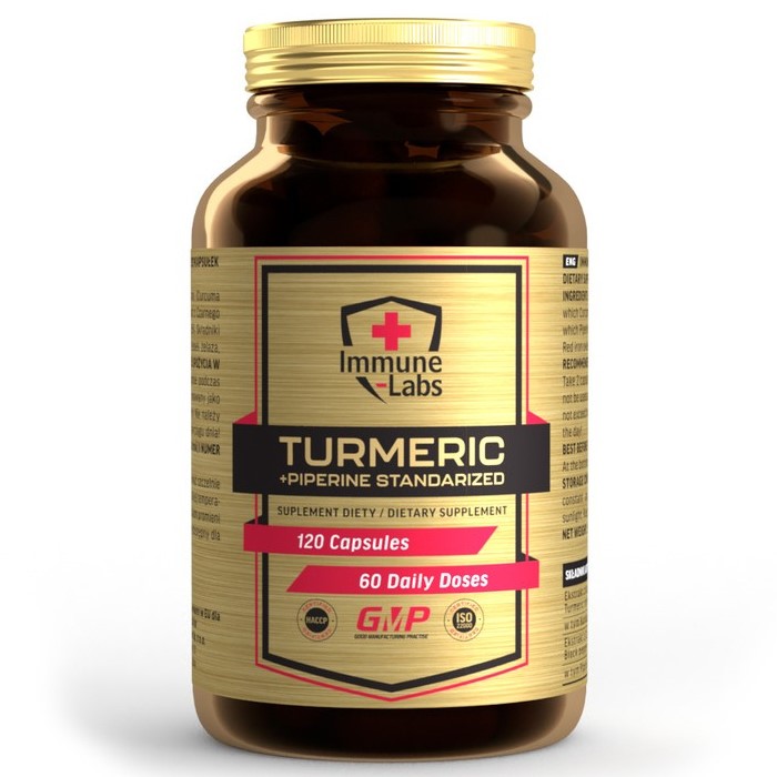 Immune Labs Turmeric + Piperine - 120 Caps Immune Labs Turmeric + Piperine - 120 Caps